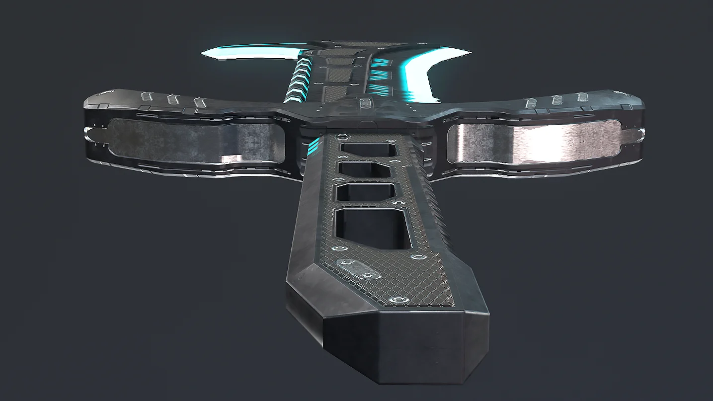 Cyberpunk Scimitar screenshot 2