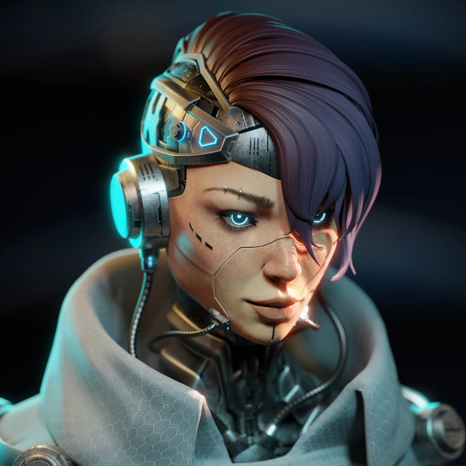 Cyberpunk Style Girl Modeling screenshot 5