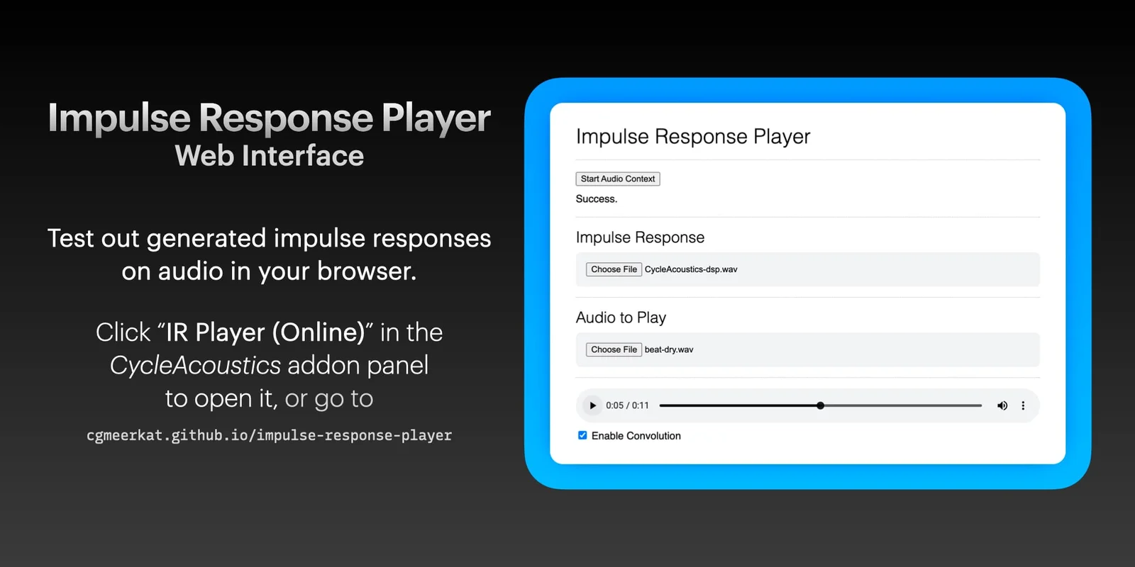 CycleAcoustics screenshot 4