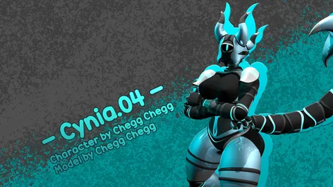 Cynia.04 - Blender 3d models