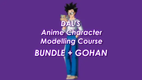 DAL's Anime Modelling Course - Blender tutorials & courses