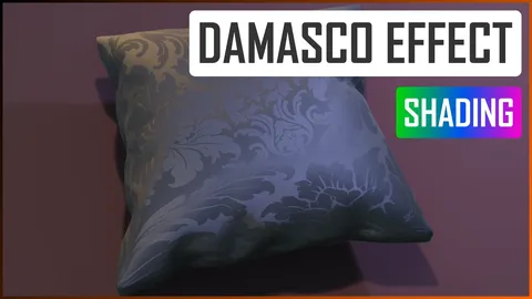 Damasco Effect - Blender geometry nodes