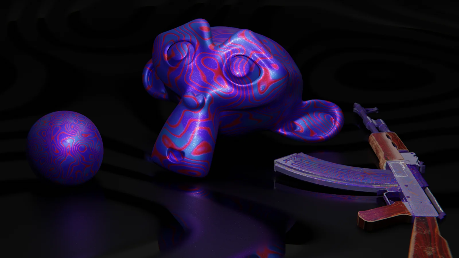 Damascus Camo Material screenshot 3