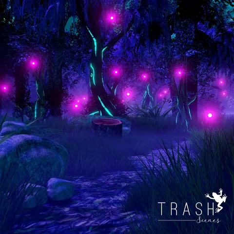 Dark Elven Realm - Blender scenes