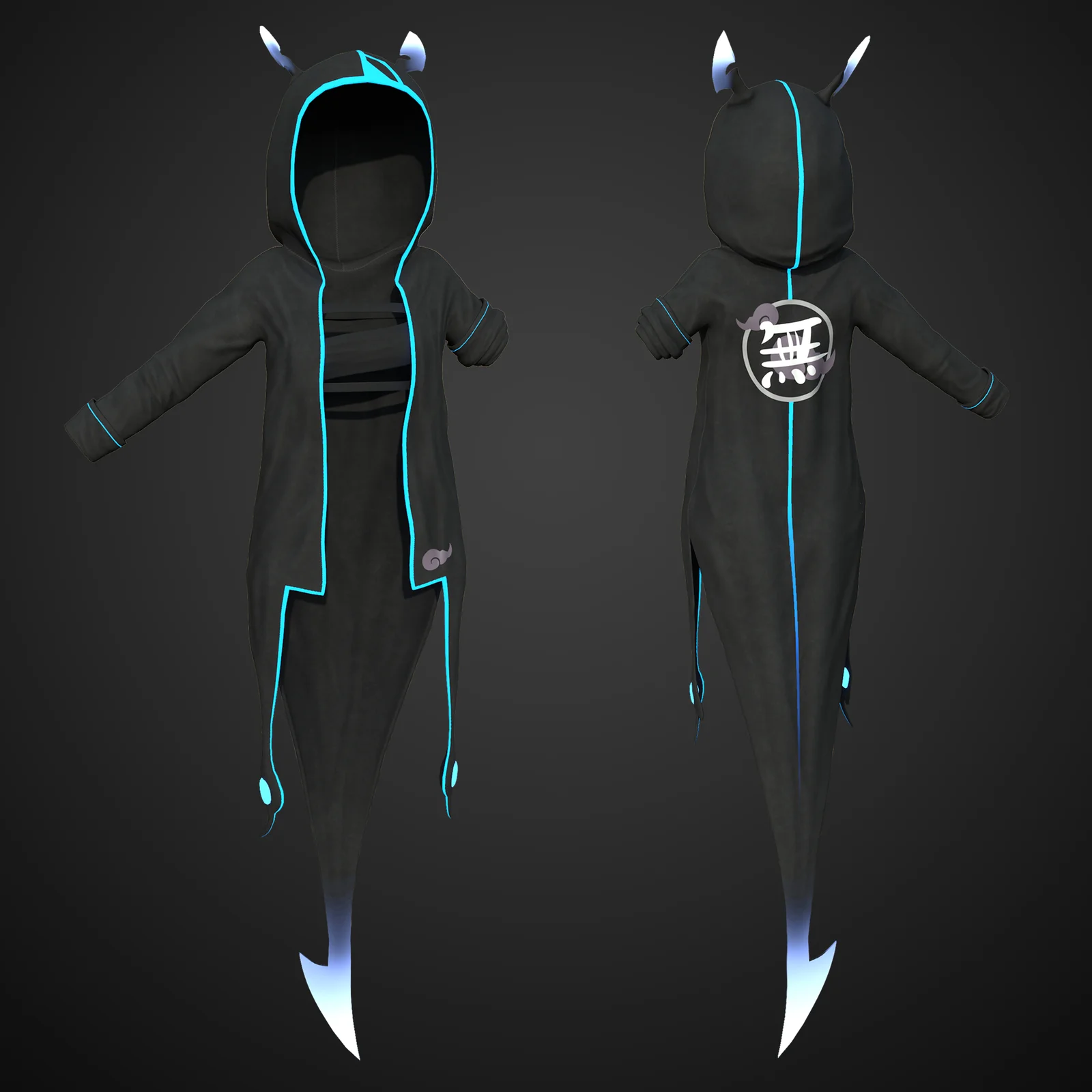 Dark Neon Cloak screenshot 2
