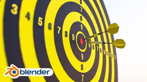 Dart Board - Blender 3d models