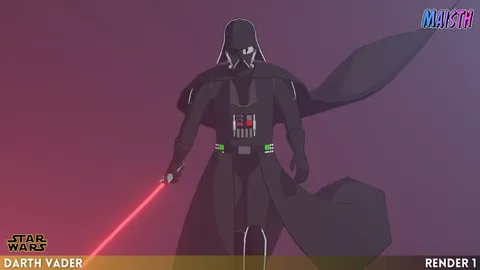 Darth Vader - Blender 3d models
