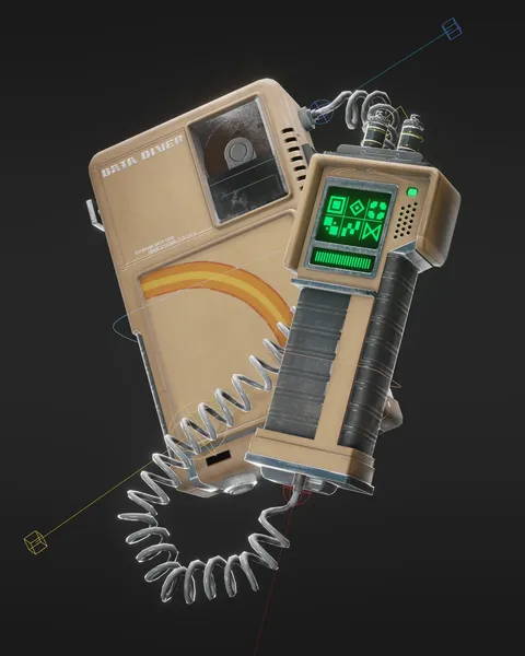 Data Diver Rig - Blender 3d models
