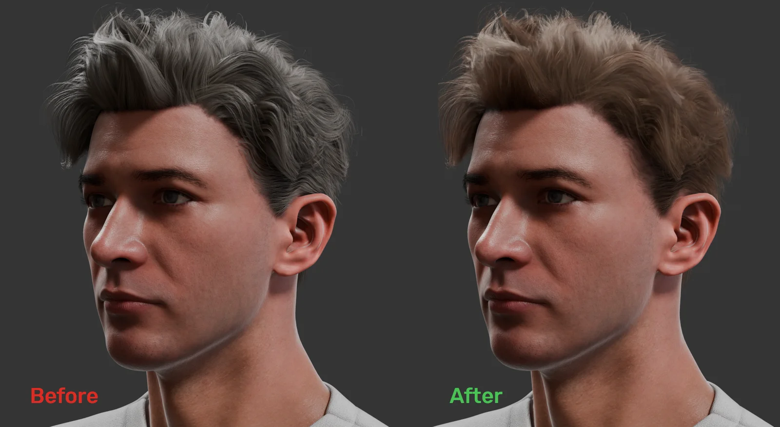 Daz Studio Hair Material screenshot 3