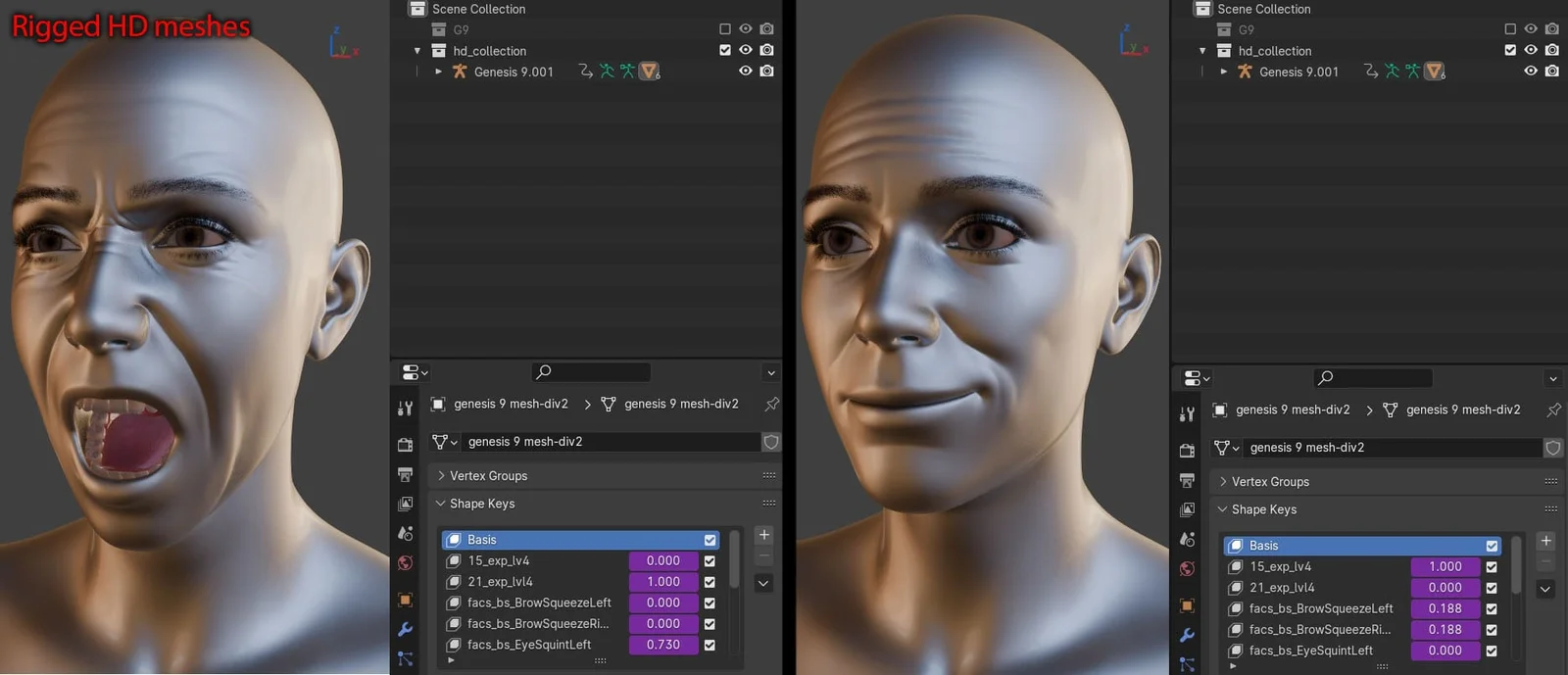 Daz HD Morphs screenshot 3