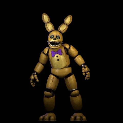 Spring Bonnie - Blender 3d models