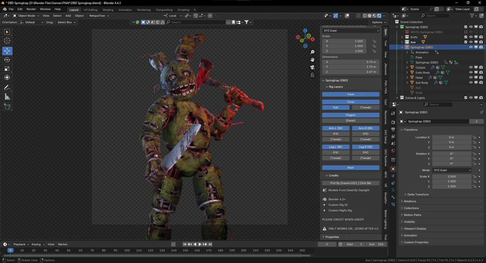 Dead By Daylight: Springtrap screenshot 3