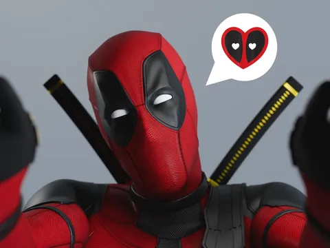 Deadpool - Blender 3d models