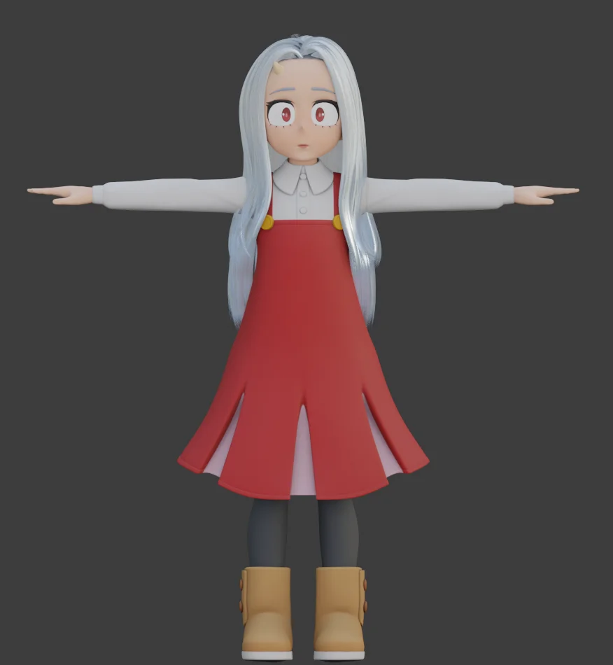 Eri Character Model screenshot 4