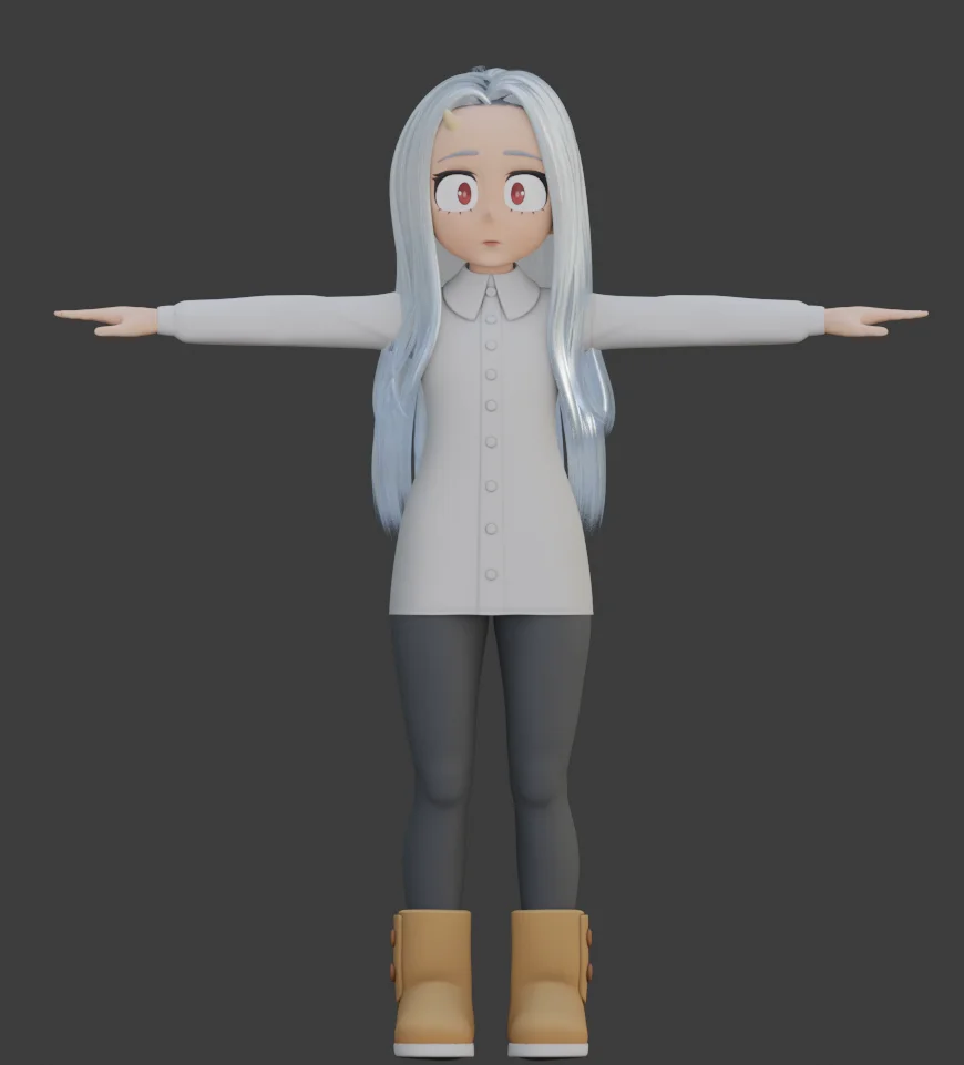 Eri Character Model screenshot 5