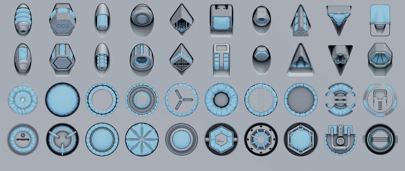 Sci-Fi Cloth Decal Pack screenshot 2