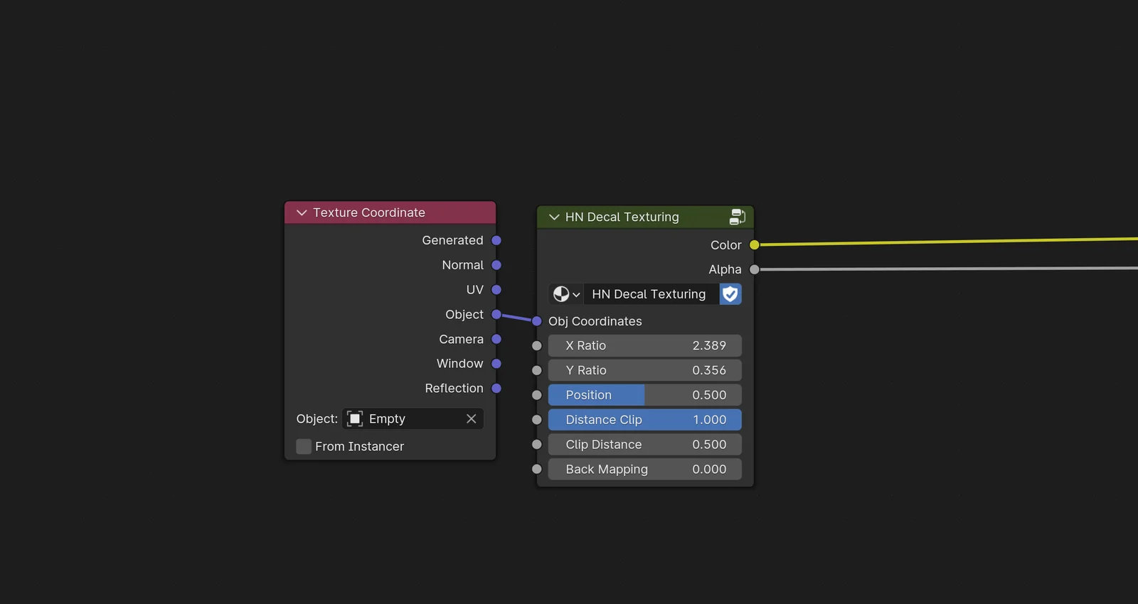 Decal Texturing Node Groups screenshot 2