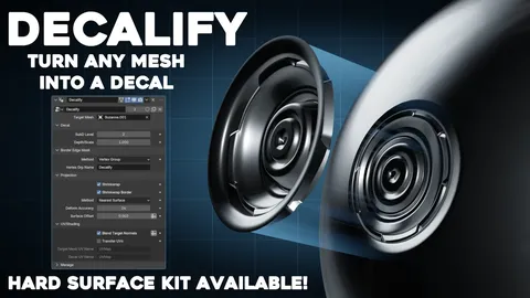 Decalify - Blender geometry nodes