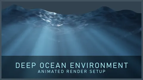 Deep Ocean Environment - Blender scenes