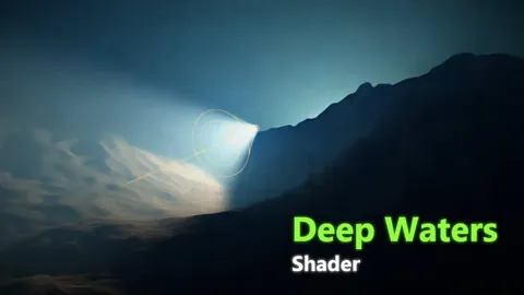 Deep Waters World Shader - Blender shaders