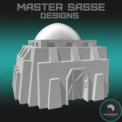 Defender's Desert Hut - Blender 3d models