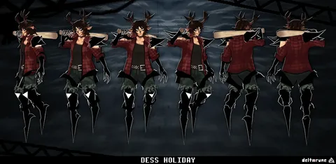 Dess Holiday - Blender 3d models