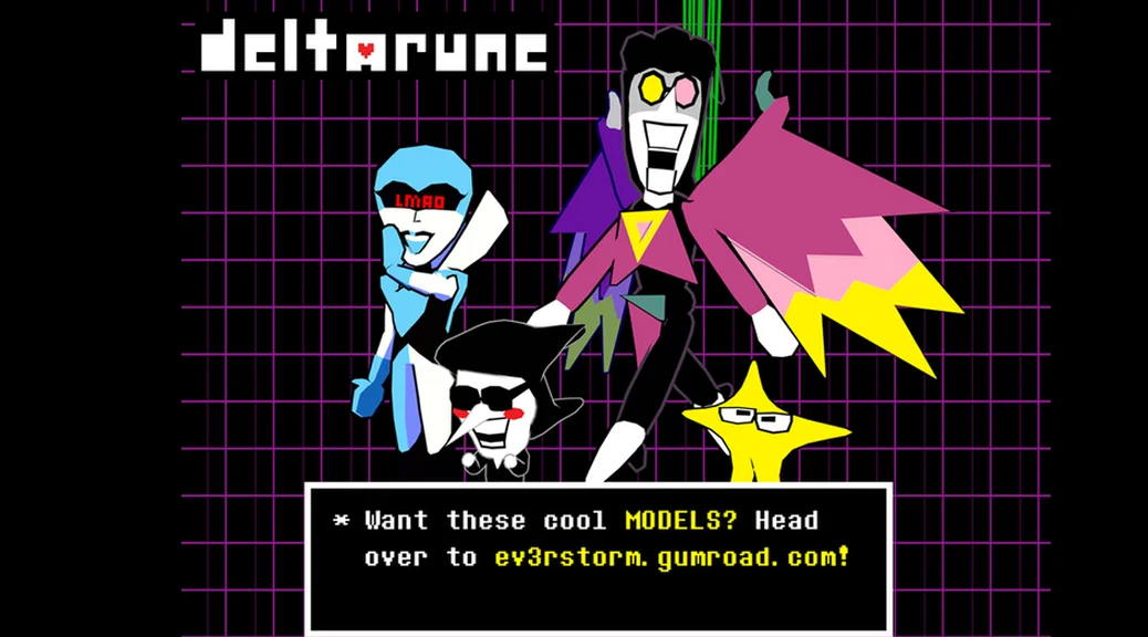 Deltarune Model Pack screenshot 3