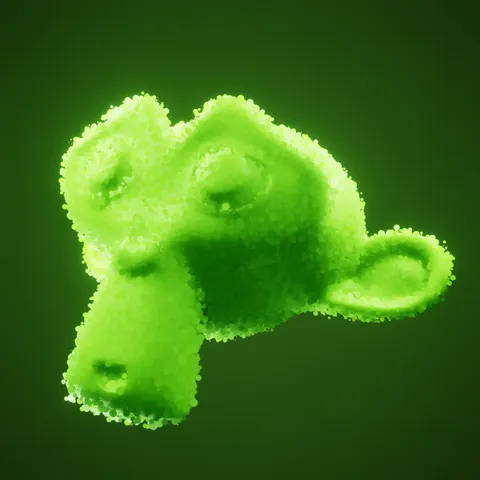 Inside Out Dots - Blender geometry nodes