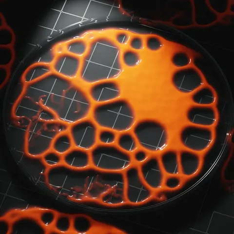 Physarum Simulation Demo - Blender geometry nodes