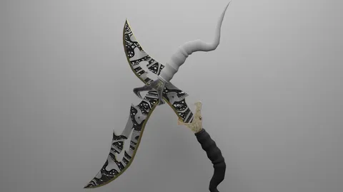 Demon Daggers - Blender 3d models