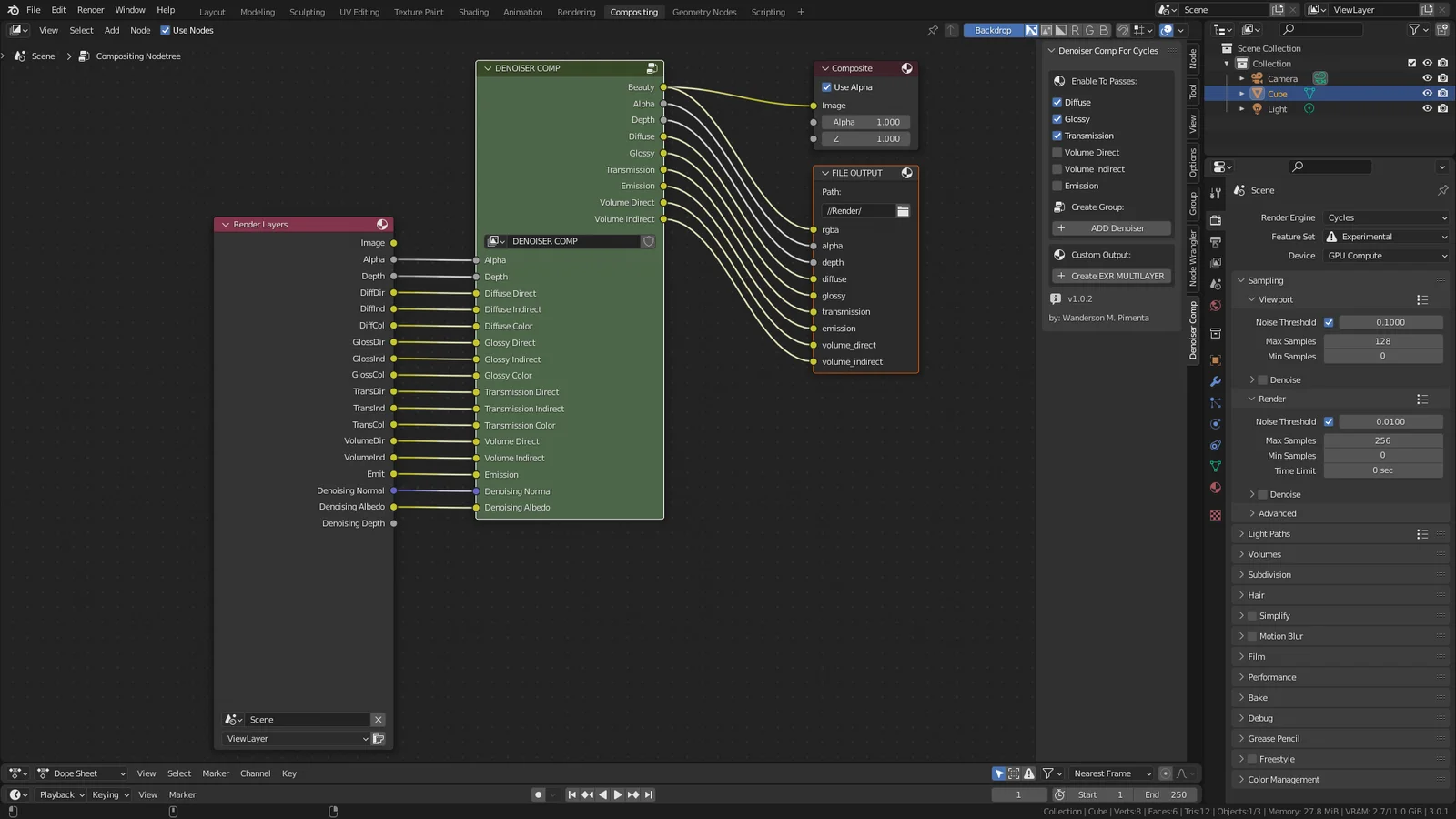 Denoiser Comp screenshot 5