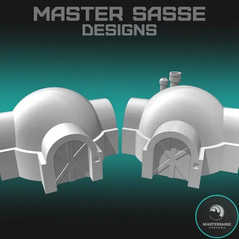 Desert Farm Hut - Blender 3d models