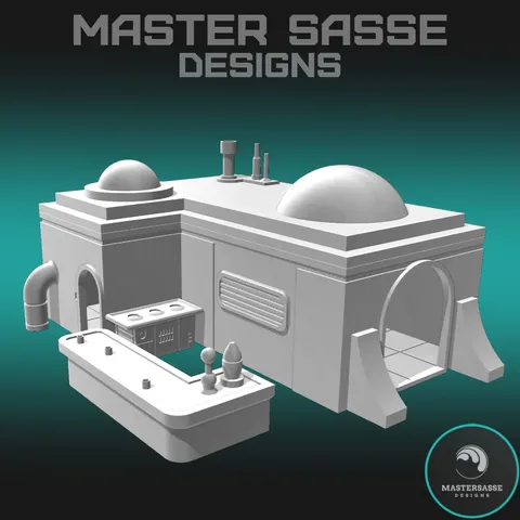 Desert Tavern - Blender 3d models