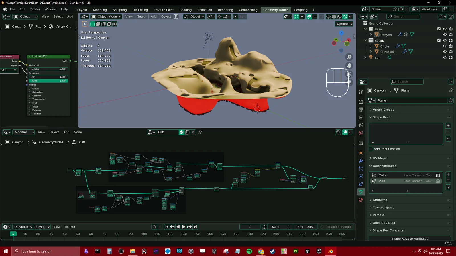 Desert Terrain Generator screenshot 2