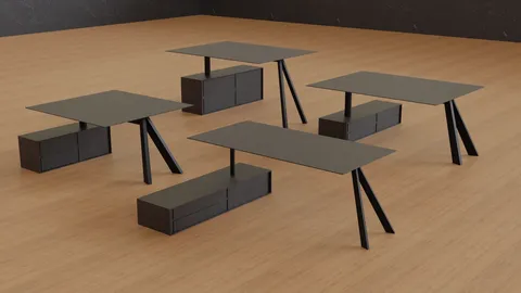 Desk Dignis - Blender geometry nodes