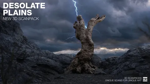 Desolate Plains - Blender 3d models