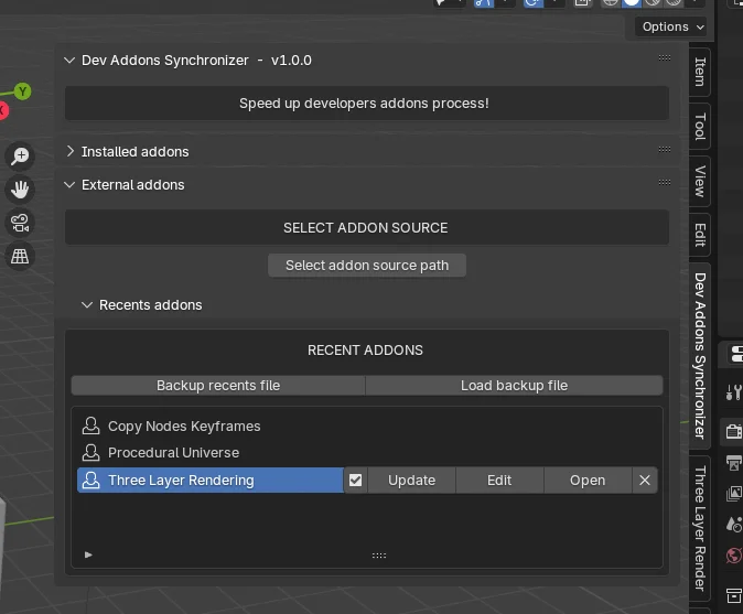 Dev Addons Synchronizer screenshot 6