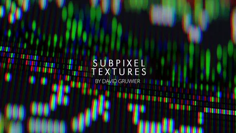 DGruwier Subpixel Textures - Blender textures & materials