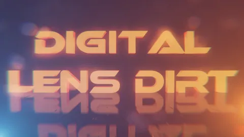 Digital Lens Dirt Pack - Blender textures & materials