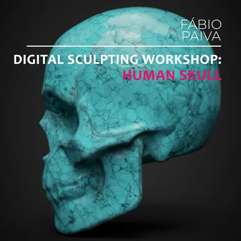 Digital Sculpting Workshop: Human Skull - Blender tutorials & courses