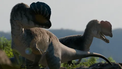 Dilophosaurus Wetherilli - Blender 3d models