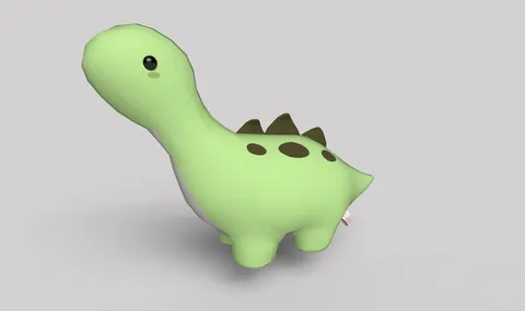 Dino Plush - Blender 3d models