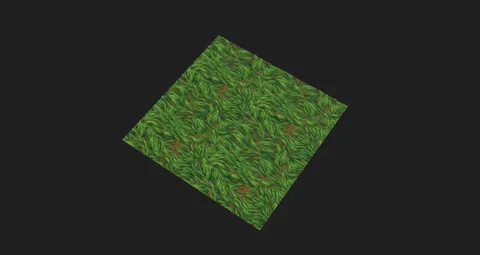 Stylized Dirt and Grass - Blender textures & materials