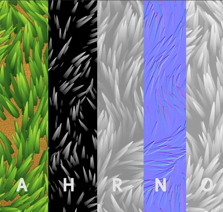 Stylized Dirt and Grass screenshot 2