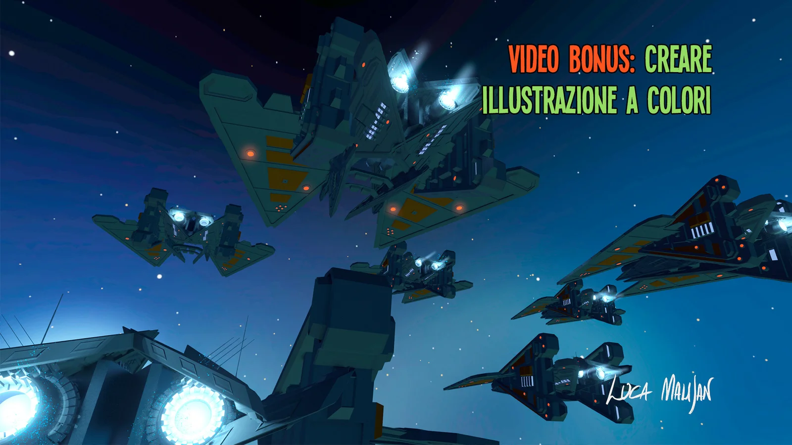 Drawing Spaceships Tutorial screenshot 2