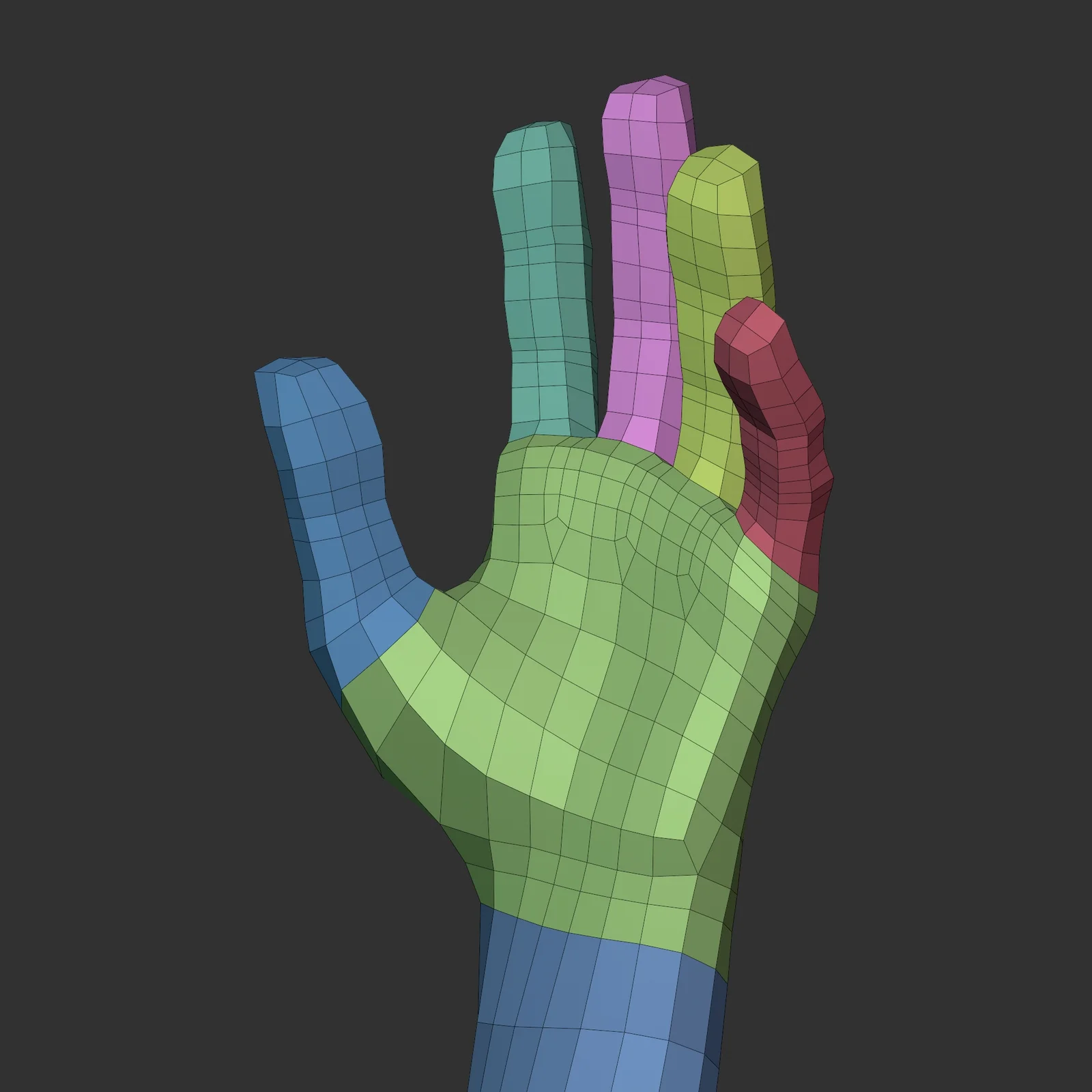 Disney Female Lowpoly Basemesh screenshot 7