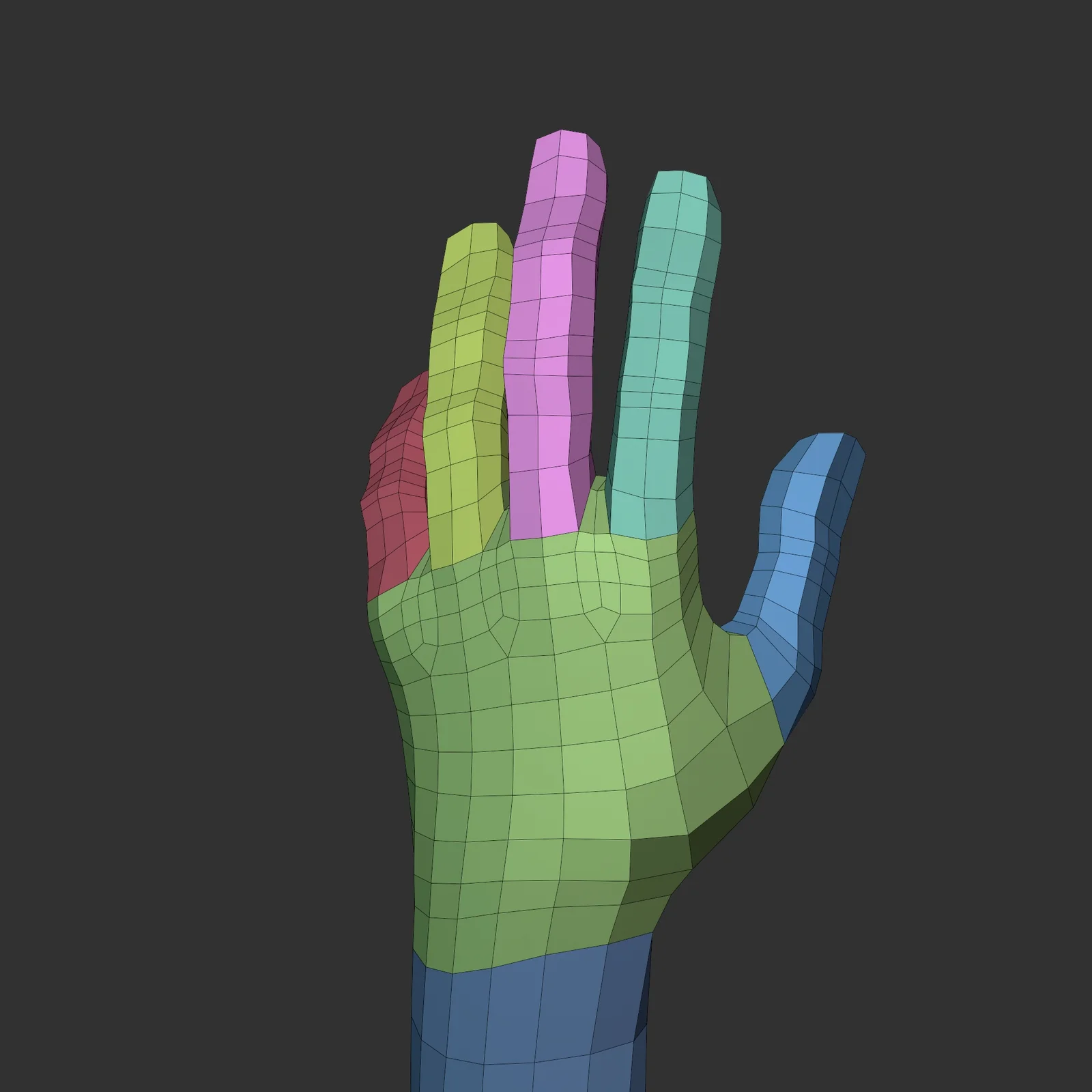 Disney Female Lowpoly Basemesh screenshot 8