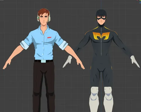 Robert Robertson - Blender 3d models