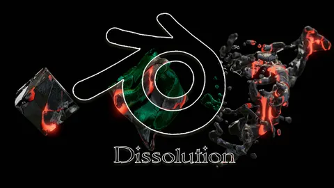 Dissolution - Blender geometry nodes