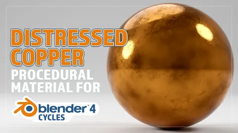 Distressed Copper - Blender shaders